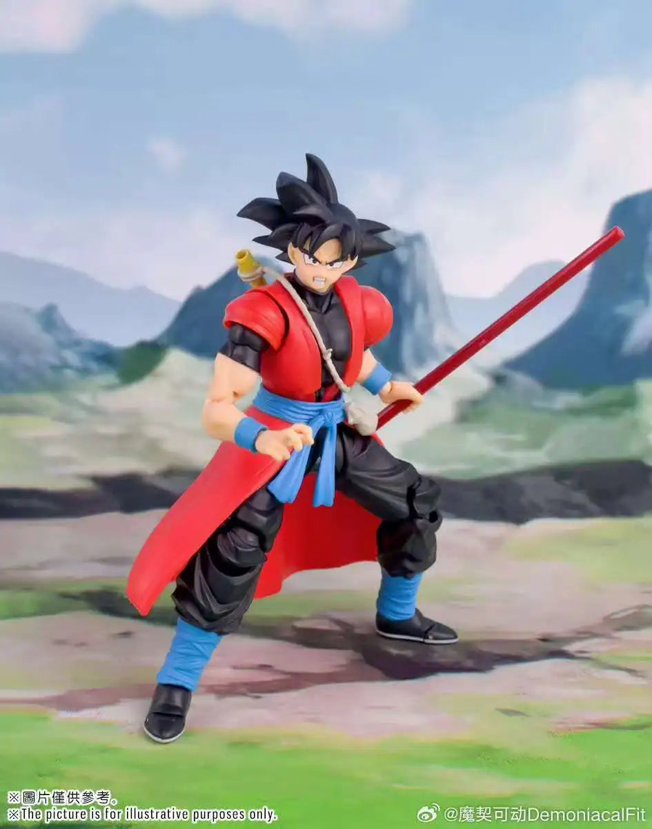 Demoniacal Fit Goku Time and Space Vanguard Figure Dragon Ball Time and Space Son Goku Action Figure Rang Dbz Statue Kid Toy