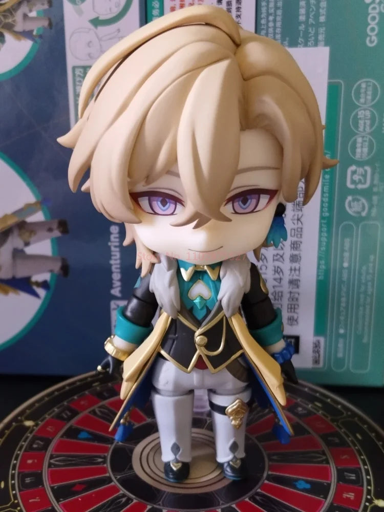 Honkai: Star Rail Genuine Aventurine Gk Movable Action Figures Anime Peripheral Action Figurine Collection Decoration Toy Gift