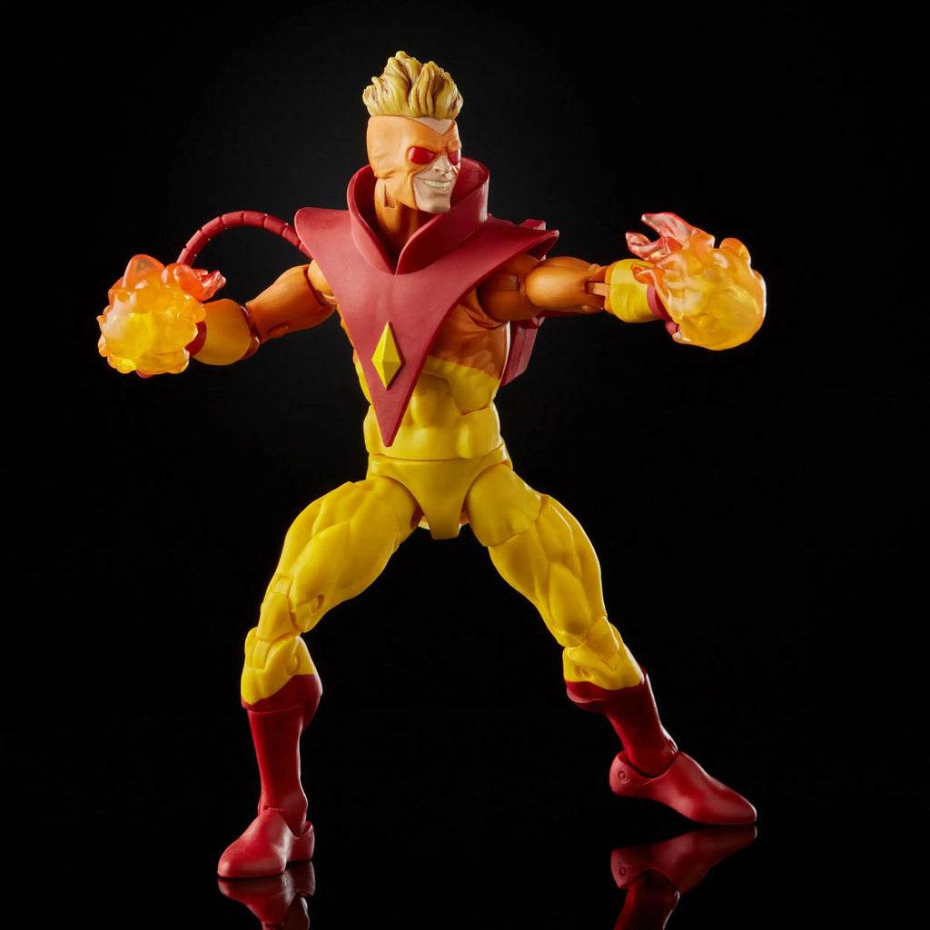 Marvel Legends Rogue with No Extra Hands Nor Head and Pyro 2-pack Set 6" Loose Action Figure