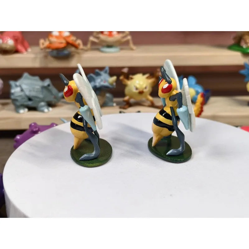 Pokemon Figure Beedrill Doll Cartoon Model Children Ornaments Accessories Toy