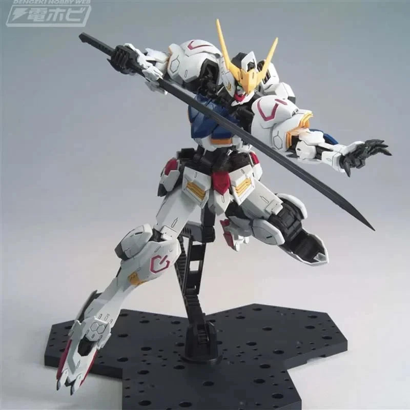 Bandai 1/100 Mg Barbatos Fourth Form Iron-Blooded Orphans Gundam Model Kit Gundam Mecha Warrior Figure Garage Educational Toy