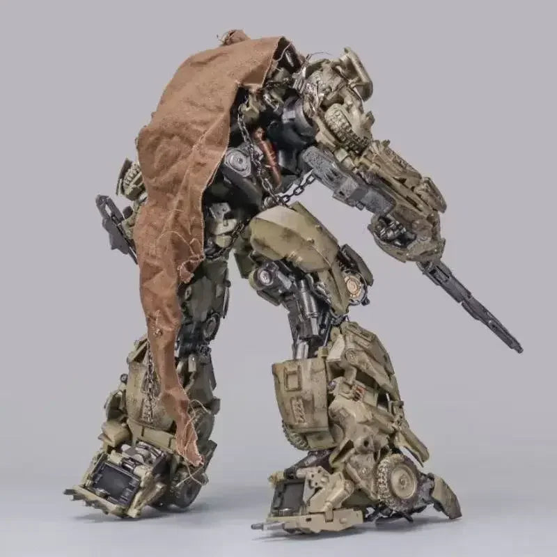 In Stock DP01V Oil Tank Via Upgraded Version Yellow Green Megatron Movie Version Collectible Model Decoration