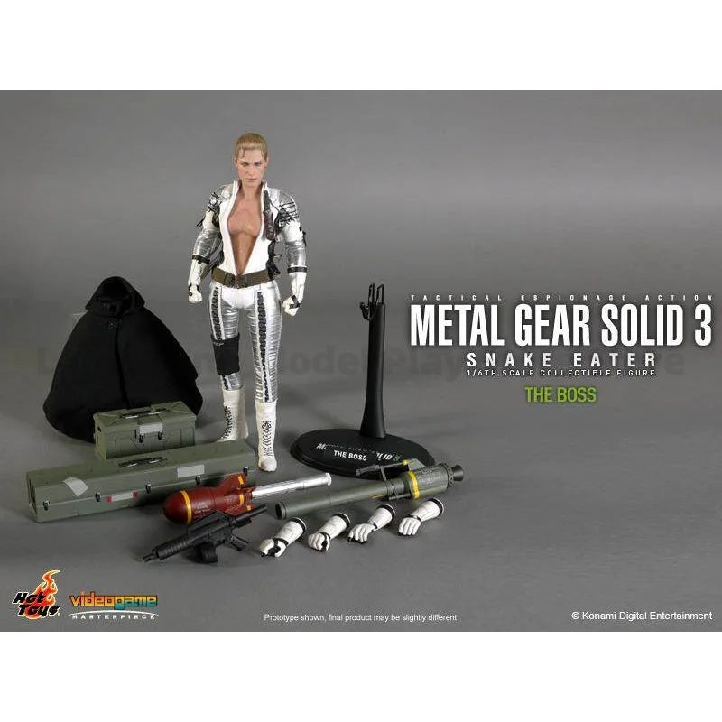 In Stock Hottoys HT Metal Gear Solid 3 MGS3 SNAKE EATER THE BOSS Action Figure Gift Collection