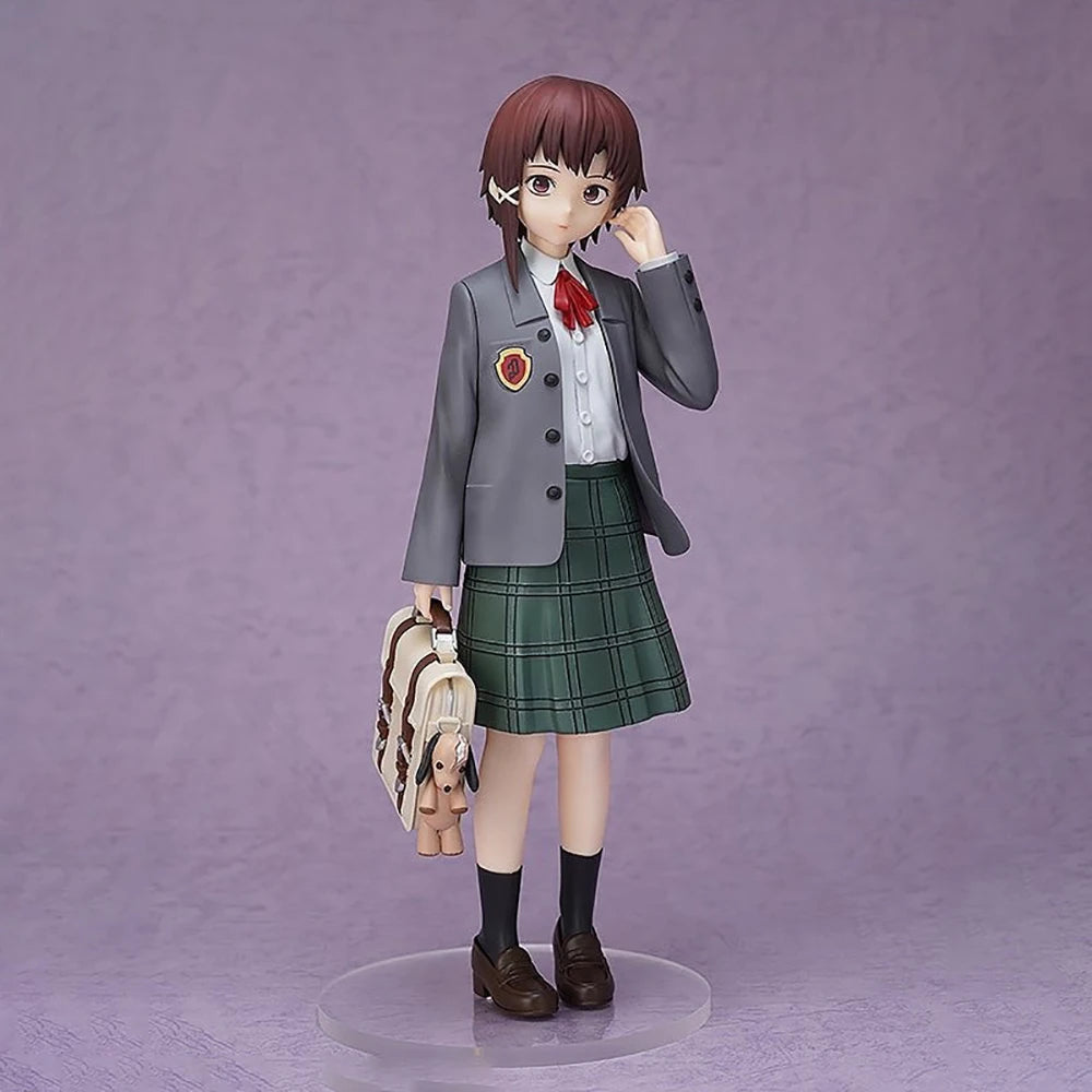 100% Original Good Smile Company Pop Up Parade Serial Experiments Lain Iwakura Lain Anime Figure Model Decoration Birthday Gift