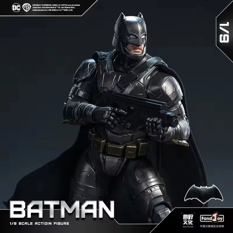 Hot Original Fondjoy Armored Batman Figure DC Justice League Figures Detective Comics 1/9 BATMAN PVC Model Joint Movable Kid Toy