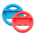 2PCS Game Steering Wheel Controller Handle Holder Grip JoyCon Controller Gamepad Nintendo N-Switch Game Console Accessories