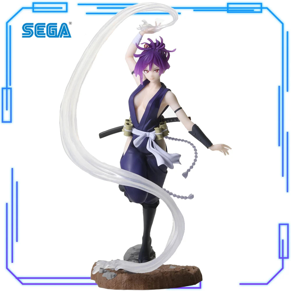 In Stock SEGA Original Genuine Anime Jigoku Raku Yuzuriha Luminasta 17cm Collections Model Toy Figures Birthday Xmas Gift