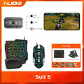 M1 Pro Mobile Game Controller 4 in 1 Maus-Tastatur-Adapter-Konverter BT V5.0 Programmierbarer Adapter unterstützt IOS Android System