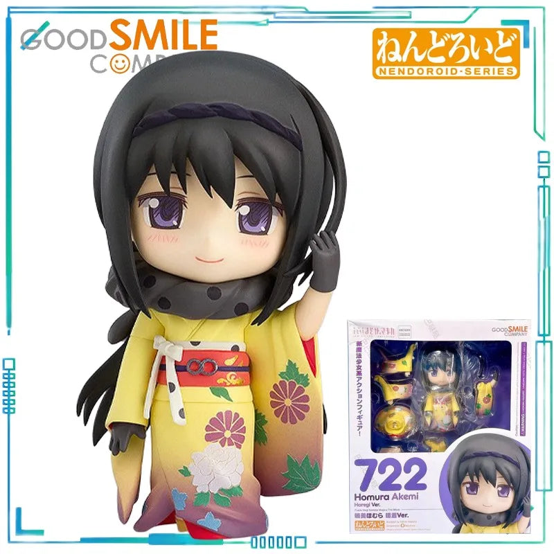GSC Genuine NENDOROID Series PUELLA MAGI MADOKA MAGICA Mami Tomoe，Madoka Kaname Mobile Model Toy 332，722，770 Collection Toy