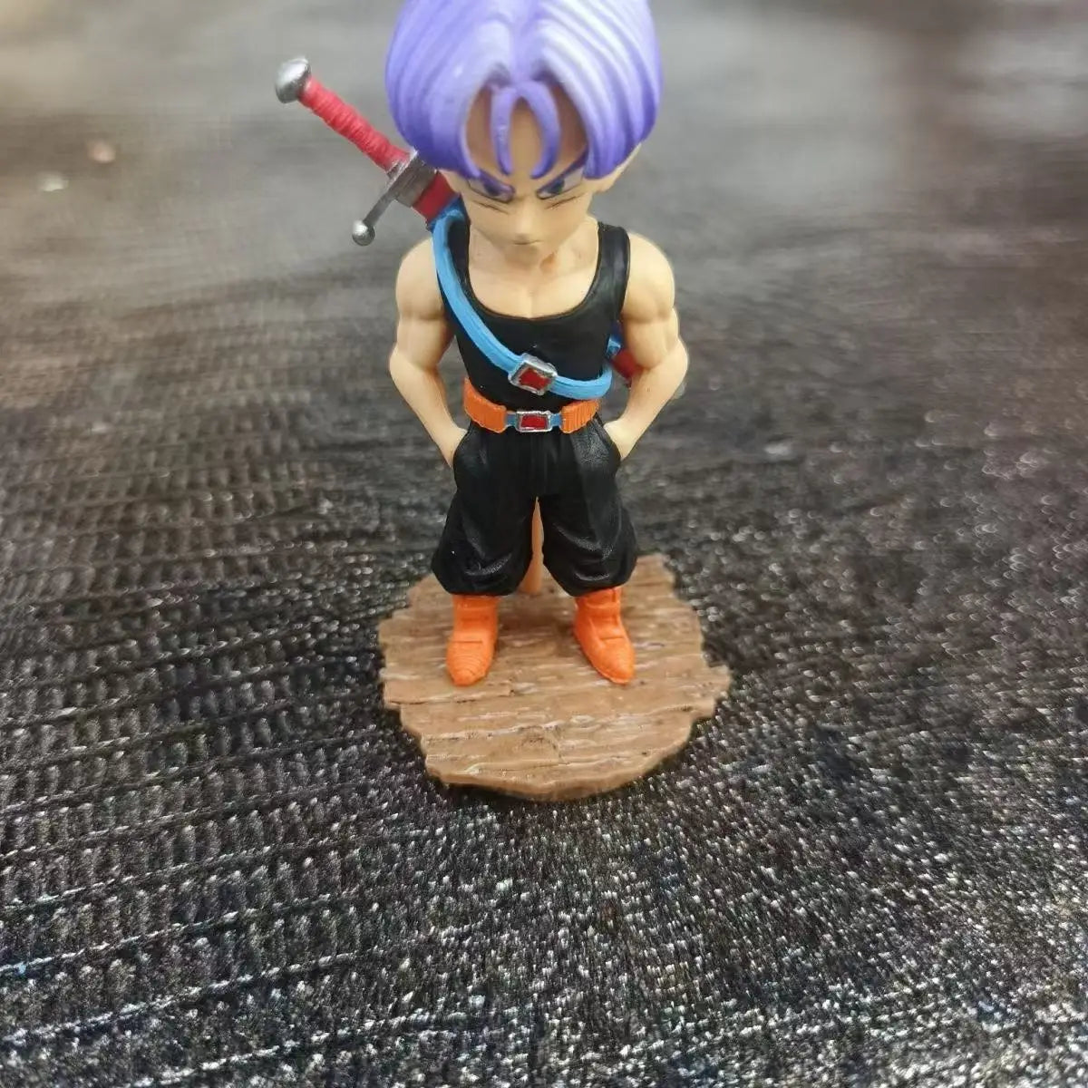Dragon Ball Z 9cm Mini Trunks Figur Stehende Haltung Pvc Modell Statue Puppe Sammlung Dekoration Spielzeug Geschenk