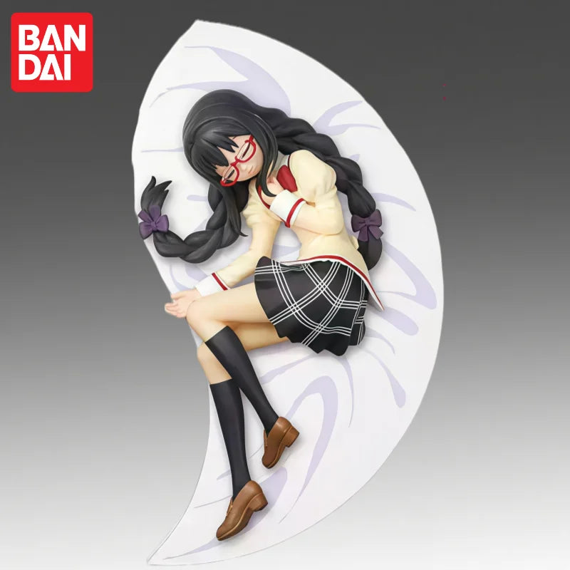 In Stock Bandai Original Banpresto Puella Magi Madoka Magica Akemi Homura Action Figure Model Doll Brand New Boxed Garage