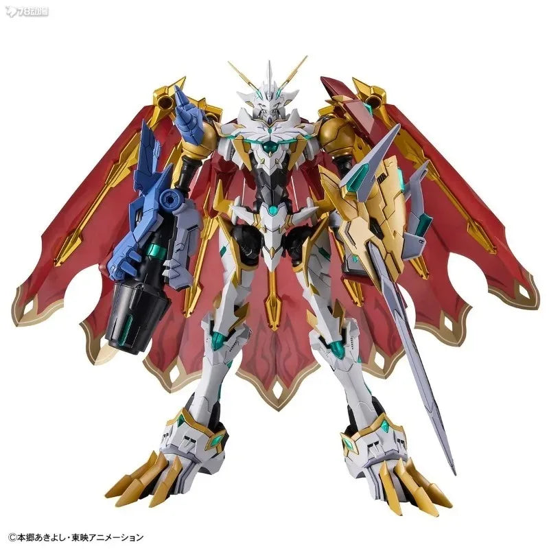 BANDAI Original Figure-rise Standard Amplified Digimon Omegamon X-Antibody Limited Color Version Assembly Model Kit