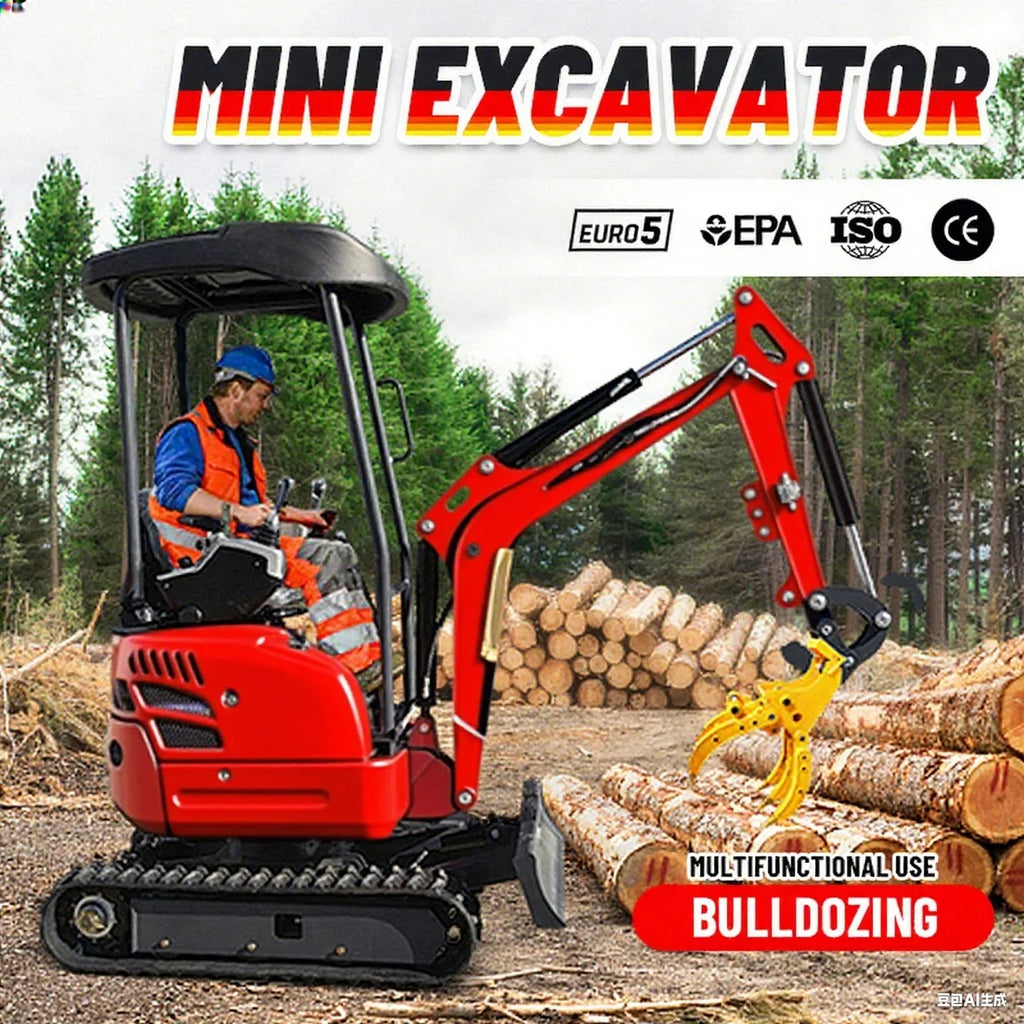 Hot-sell Crawler  2.0 Ton Mini Excavator Ce Epa Euro 5 Kubota Engine Customized Mini Excavator Quick Delivery