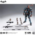 In stock LPZZ  DC Toys 1/12 Arkham Knight Figure Deathstroke and Batman Action Figures Finegures Batman Multiverse Superman Gift
