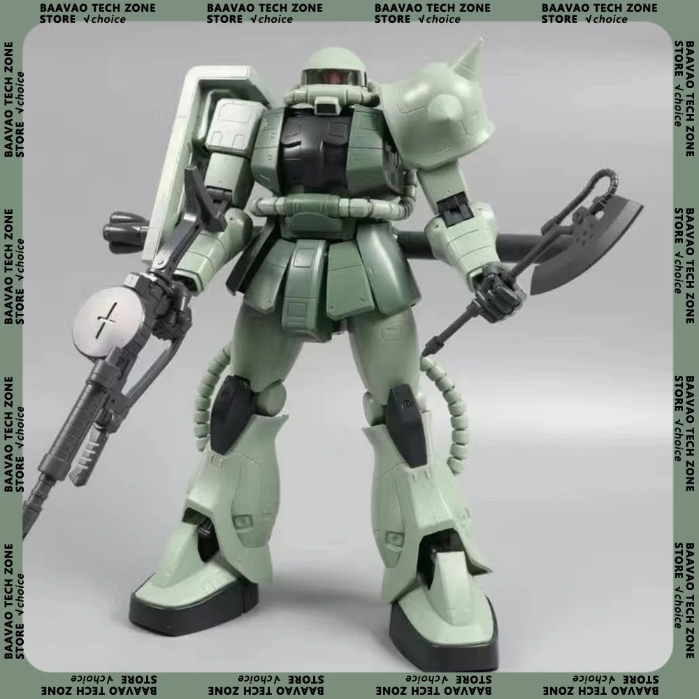 Daban Mega 1/48 Zaku 2 Assembly Model Kit With Water Sticker Collection Action Figure Plasitc Model Kit Customized Hobby Toys