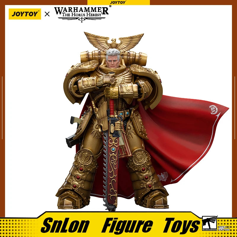 JOYTOY Warhammer 40K 1/18 Imperial Fists  Rogal Dorn Primarch of the Vllth Legion Action Figure Model Toys For Collection Kit
