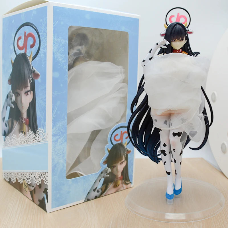25cm Blue Archive Tsukatsuki Rio Anime Girl Figure Urawa Hanako/Asuma Toki Action Figure Asuna Ichinose Figurine Model Doll Toys