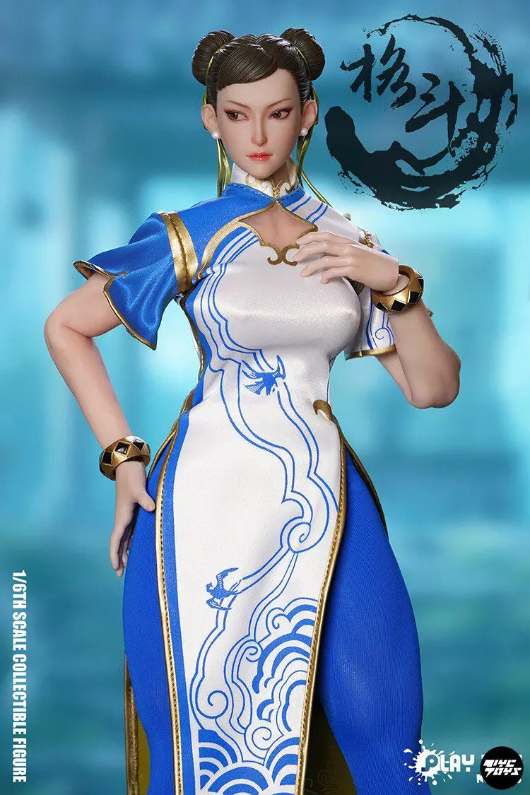 In Stock 【TYCTOYS】 PLAY TOY Fighting Goddess Chun-Li 6th Generation 1/6 Action Figure P026 Toy Collection Gift