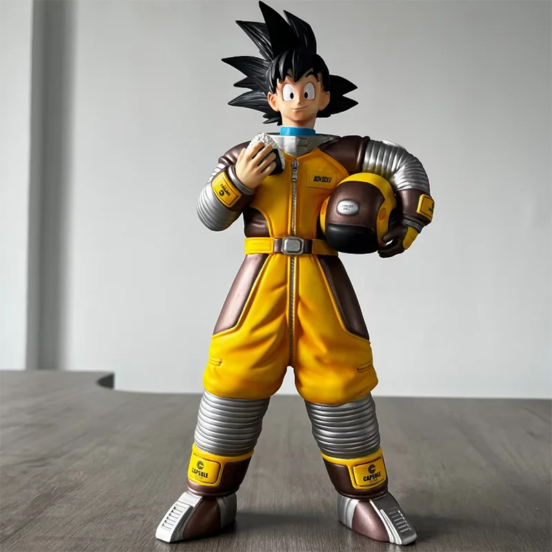 Genuine Dragon Ball Z Namek Goku Figure Space Suit Goku Action Figure 24cm Pvc Statue Collection Model In Stock