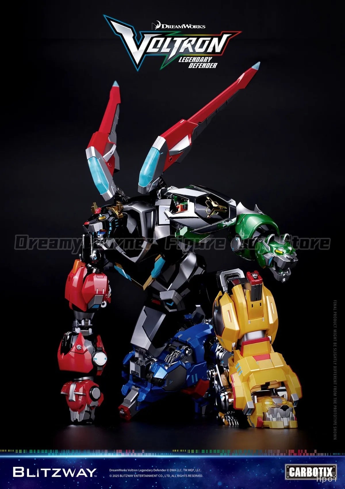 【Pre-sale】BLITZWAY Voltron: Legendary Defender Mecha Ornament Gift