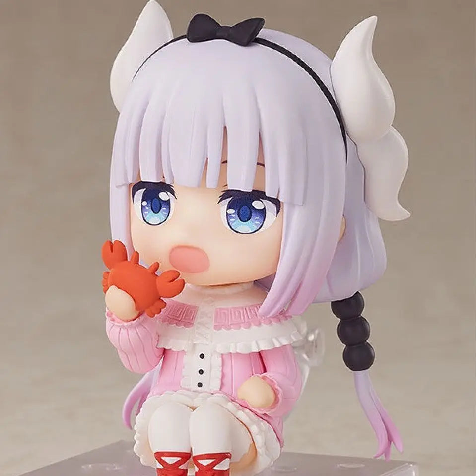 10cm KannaKamui Miss Kobayashi's Dragon Maid Kobayashis Kanna Kamui 1963 Anime Action Figure Toys Doll Collection Christmas Gift