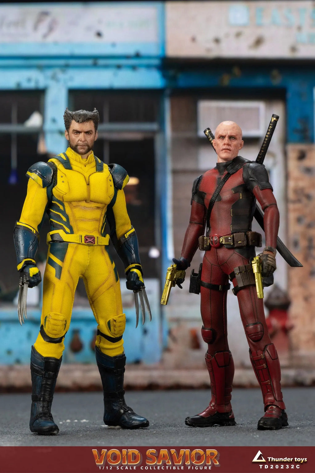 In Stock Original Thunder Toys 1/12 Void Saviour TD20232 Deadpool Wolverine 6inch Full Set Action Figure Model Toys