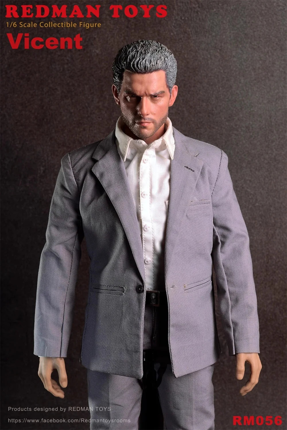 1/6th REDMAN TOYS RM056  Man Tom Cruise Killer Full Set Moveable Action Figure About 12" Doll Gift For Fans Collect