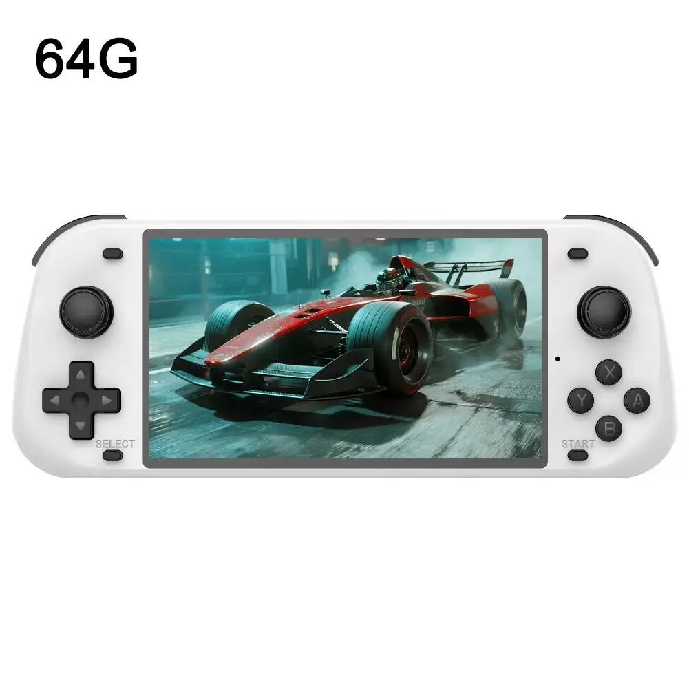 For R50S Retro Handheld Game Console With 128G Built-in HD Games, System 18000+ IPS 4k Source Classic Held Screen Open Y5B6