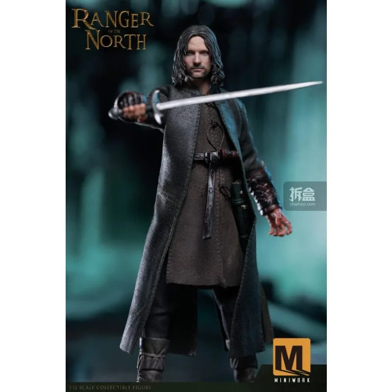 Brand New MINIWORK Original Northern Ranger Aragon Doujin 1/12 Movie Movable Doll Toy Boy Gift Collection in Stock