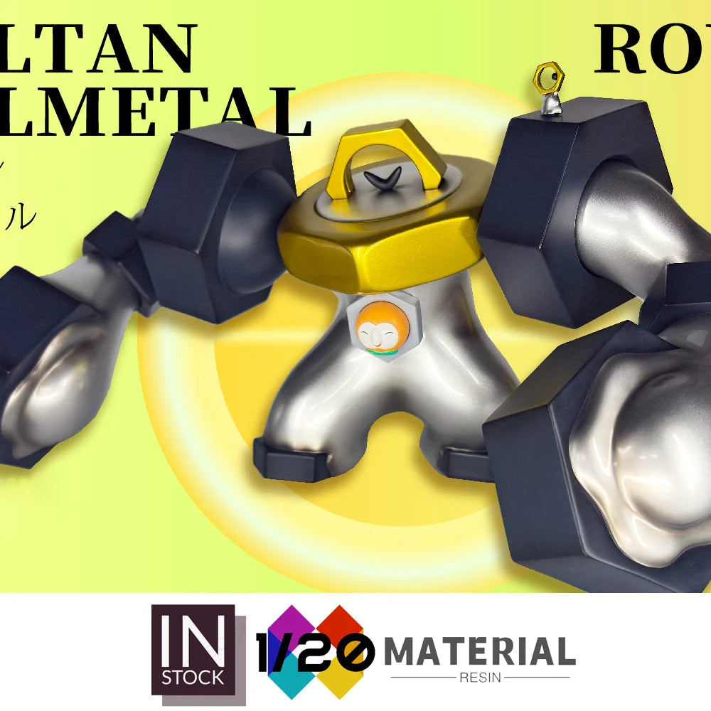 [In Stock]1/20 Resin Scale World [CHUAN] - Rowlet & Meltan & Melmetal [Split RE-MENT]