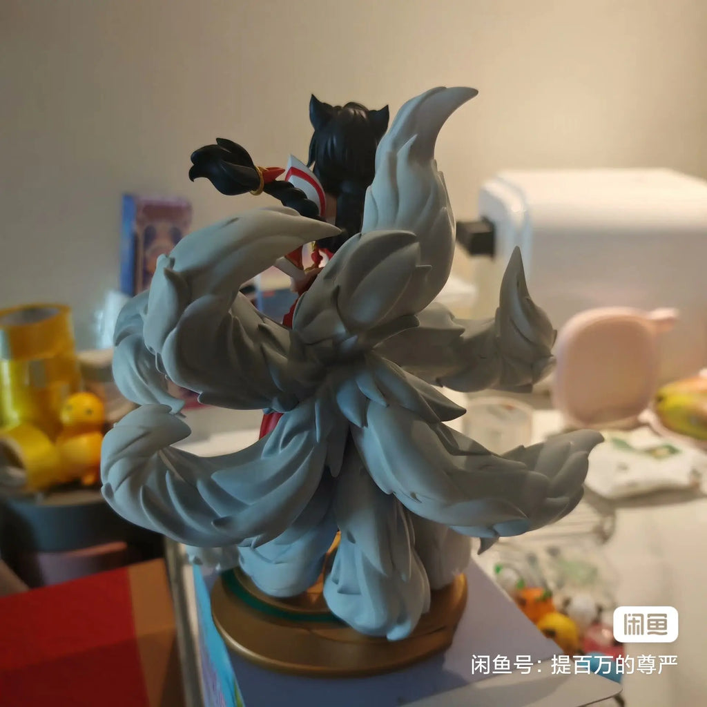 League of Legends Collectible Original Ahri the Nine-Tailed Fox Statue Medium Size Action Figure Brand New Unopened Toy