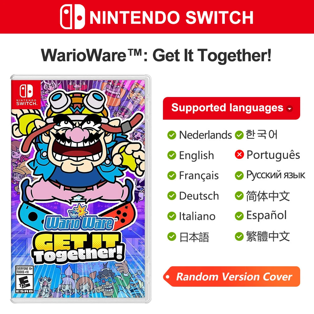 WarioWare Get It Together Nintendo Switch Game Deals 100% Official Original Physical Game Card for Switch OLED Lite Game Console