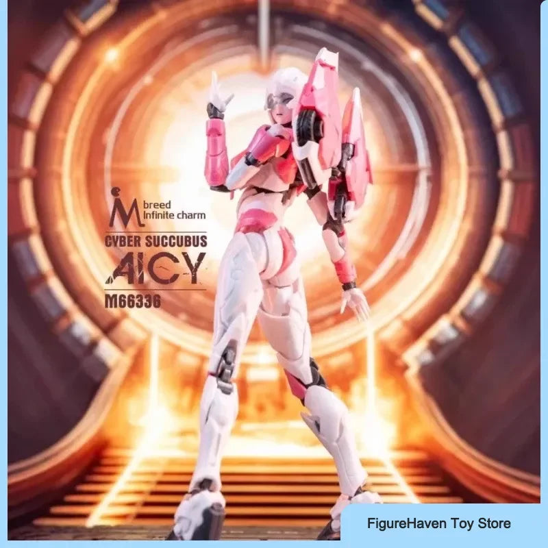 Meili Infinity M66336 17cm Arcee Transformer Assembly Model Kit  Doll Desktop Ornament Robot Toys Surprise Gifts Action Figures