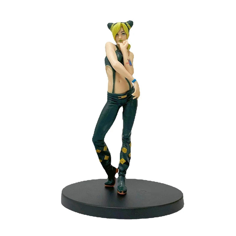 Anime JoJo's Bizarre Adventure Figures Star Platinum Kujo Jotaro Action Figure Collection Jonathan Joestar Dio Brando Model Toys