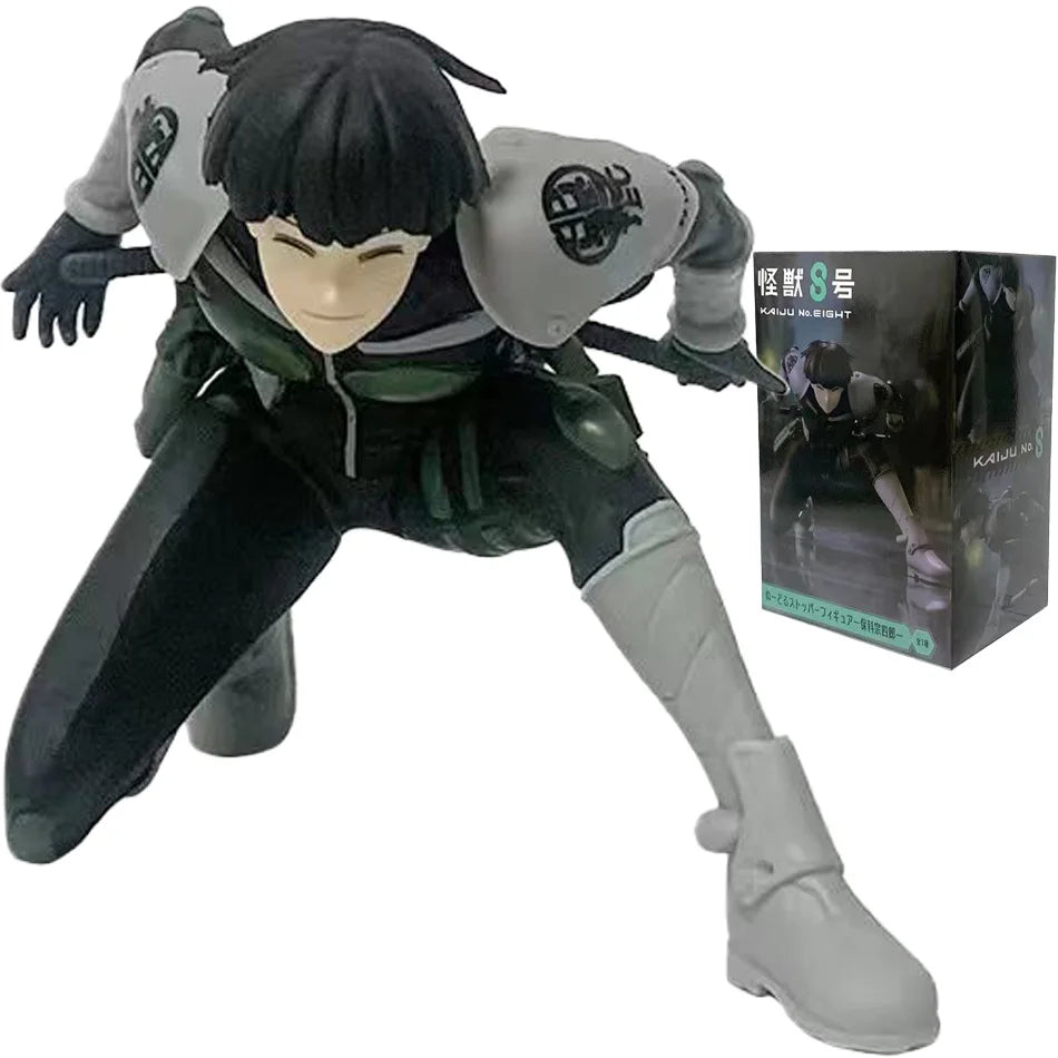 In Stock 1-4PCS Amine Kaiju No. 8 Figure Kafka Hibino Mina Ashiro Skeleton Creative PVC Model Toys Kids Action Statue Doll Gift