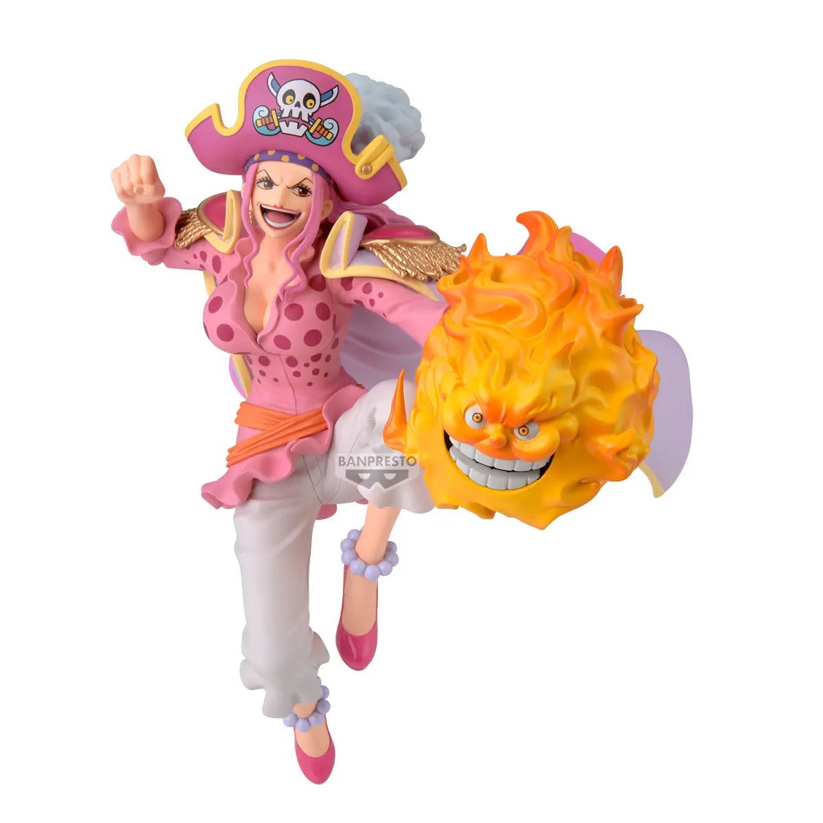 Original BANDAI ONE PIECE CHARLOTTE LINLIN BRC BATTLE RECORD COLLECTION EXTRA Anime Figure Toys PVC Model Collection