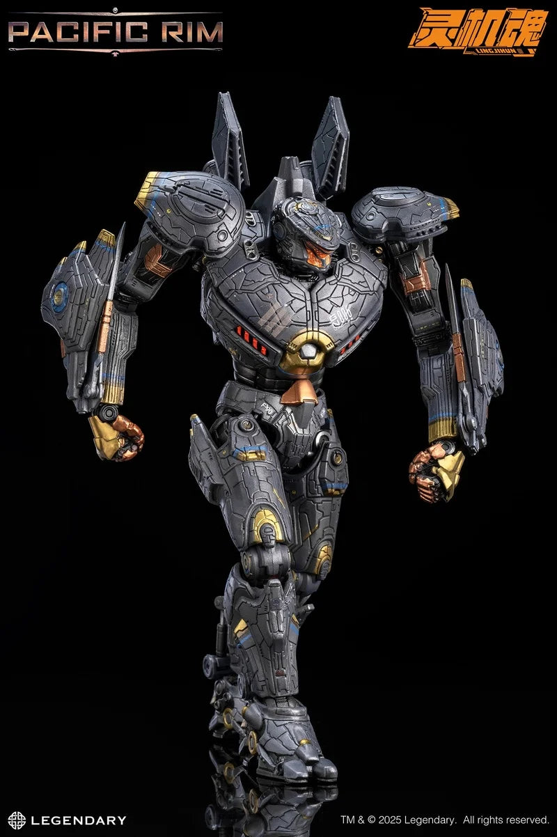 Lingjihun Genuine Pacific Rim Striker Eureka Mecha Action Figure Movable Joints Collectible Robot Model Toys  Boy Birthday Gift