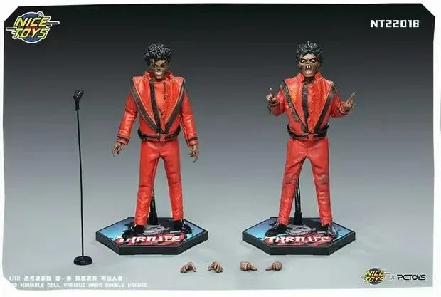 In Stock NICETOEYS X PCTOYS 1/12 Jackson Family Trembling Michael NT2201 Action Figure Model Toys Gifts