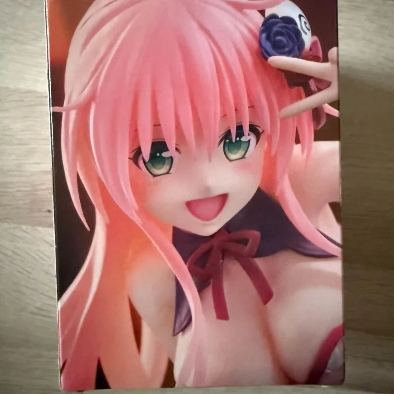 TTaito To Love Ru Darkness Lala Satalin Deviluke 13cm Chinese Dress Desktop Cute Anime Figure Model Toy Gift In Stock