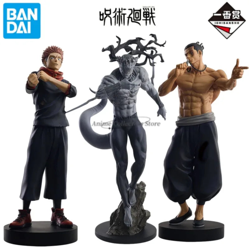 in Stock Original Bandai Jujutsu Kaisen Ichiban Kuji Itadori Yuji Todo Aoi Mahito Anime Figures Model Toy Ornaments Gift