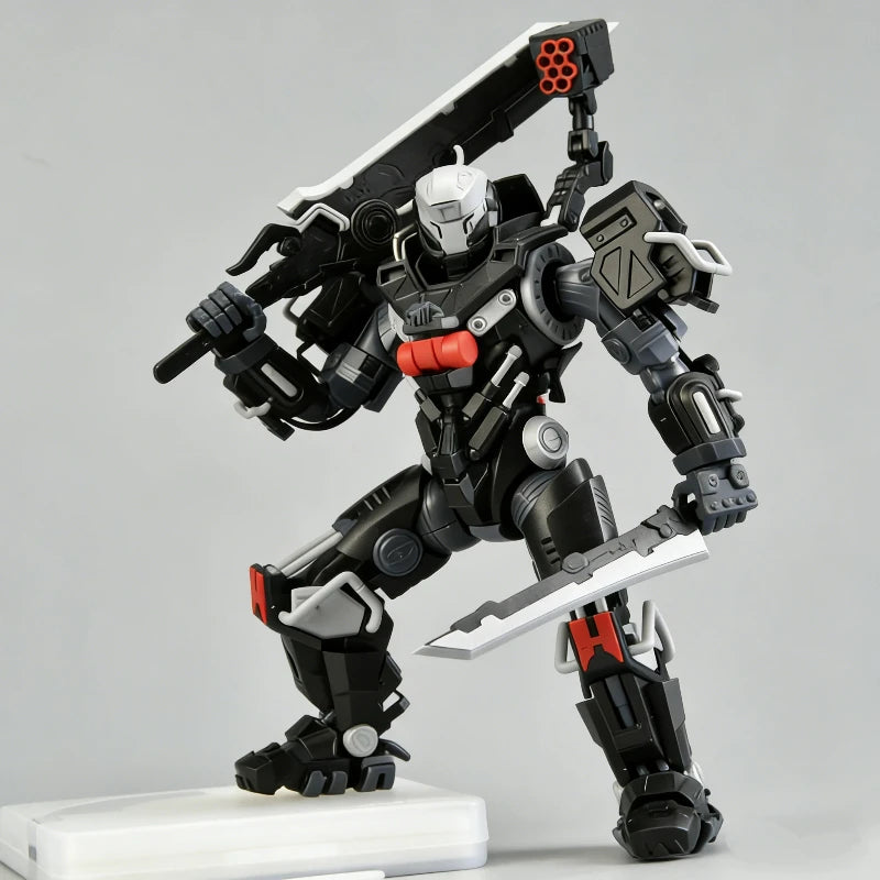 INCARNATION 1/9 Heavy Frame Mecha Model Kit Pre Painted No Glue Assembly Action Figure With Water Decals Anime Ornament Boy Gift