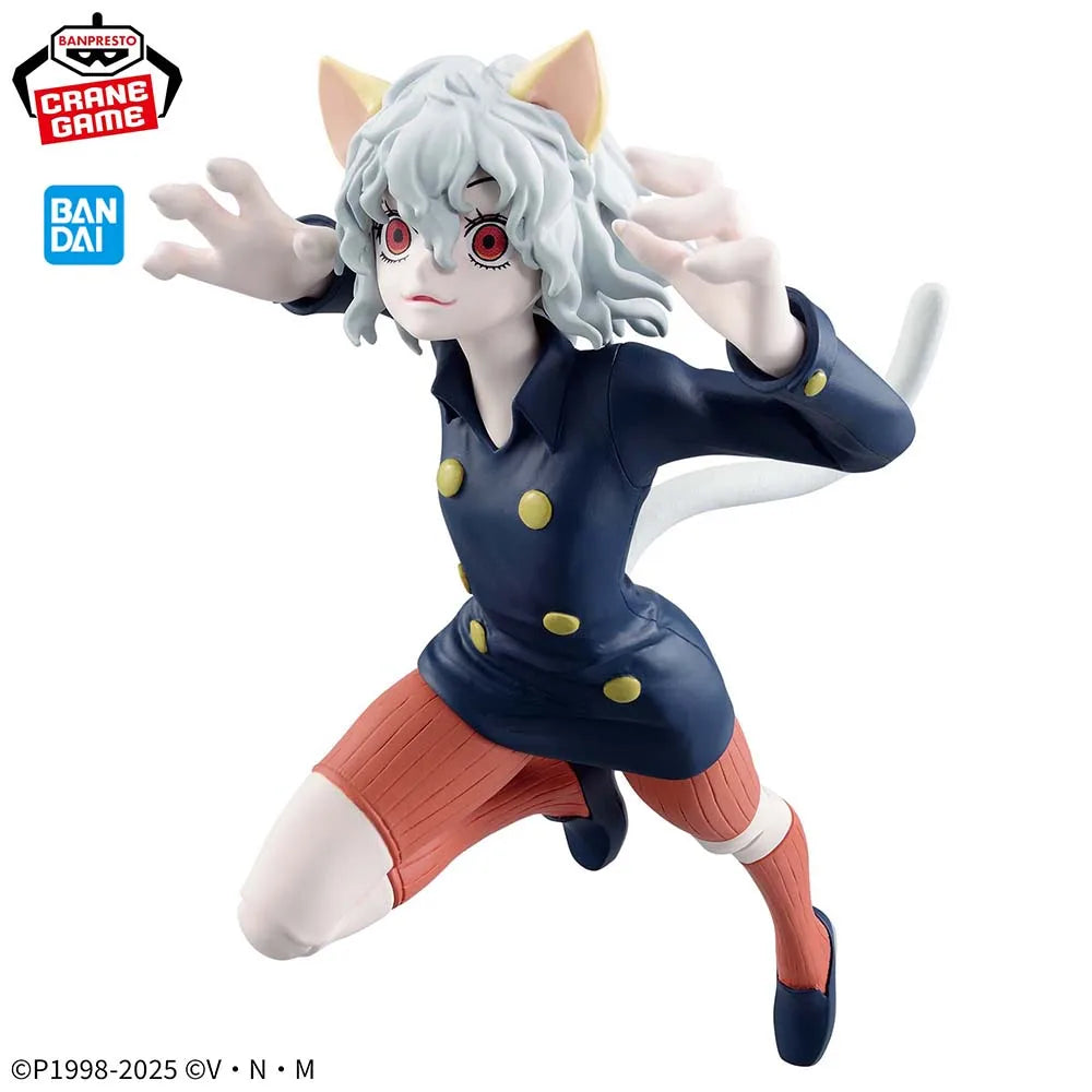 В наличност Оригинална фигурка на хвърчило Bandai BANPRESTO HUNTER HUNTER VIBRATION STARS Неферпиту, високо детайлна колекционерска играчка, модел играчка
