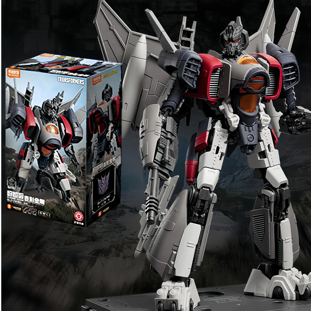 BLOKEES Transformers Optimus Prime Season 3 Sentinel Prime Blitzwing Bumblebee Megatron Garage Kit Action Figure Collect Toys