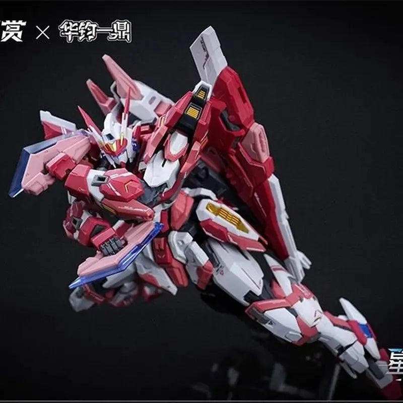 QianQiuShang 1/100 Alkaid Pink II XH-B01A Assembly Mecha Model Kit Action Figures With Display Stand Collectible Toy Decor Gift