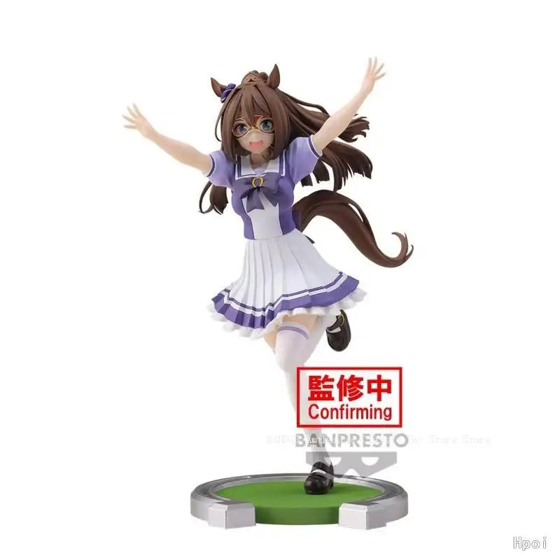 In Stock Original Bandai Kawaii Banpresto Pretty Derby El Condor Pasa Anime Action Figures Model Figure Decoration Collect Toy
