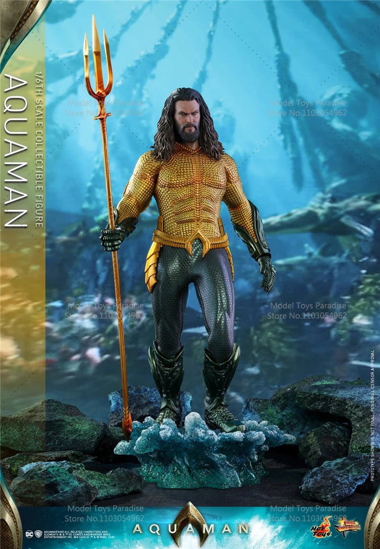 HotToys HT MMS518 1/6 Collectible Toys Aquaman 2.0 Super Hero Men Soldier Arthur Curry Full Set 12'' Action Figure Model Gifts