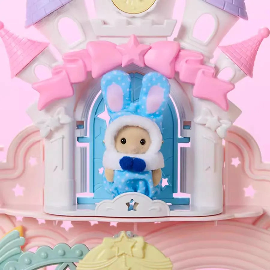 New Kawaii SYLVANIAN FAMILIES Anime Figures Blind Box 40th Anniversary Rabbit Blind Box Room Decoration Custom Birthday Toy Gift