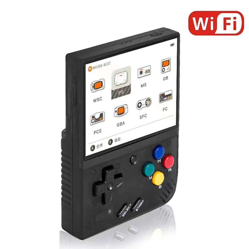 MIYOO Mini Plus Portable Retro Handheld Game Console 3.5"IPS HD Screen Mini+ Players Children's Gift Classic Gaming Emulator