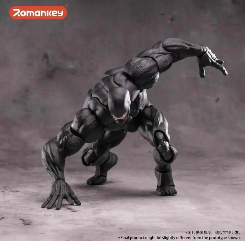 In stock, Genuine ROMANKEY Big Guy 2025 Limited Venom Edition 1/12 Action Figure Model, Collectible Gift