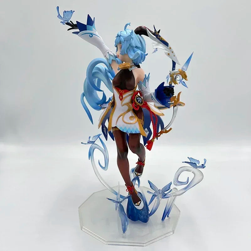 Genshin Impact Wanderer Anime Figure Bow And Arrow Ganyu Action Figure Adult Model Doll Toys Gifts  Gan Yu 1/7 Model Box Set
